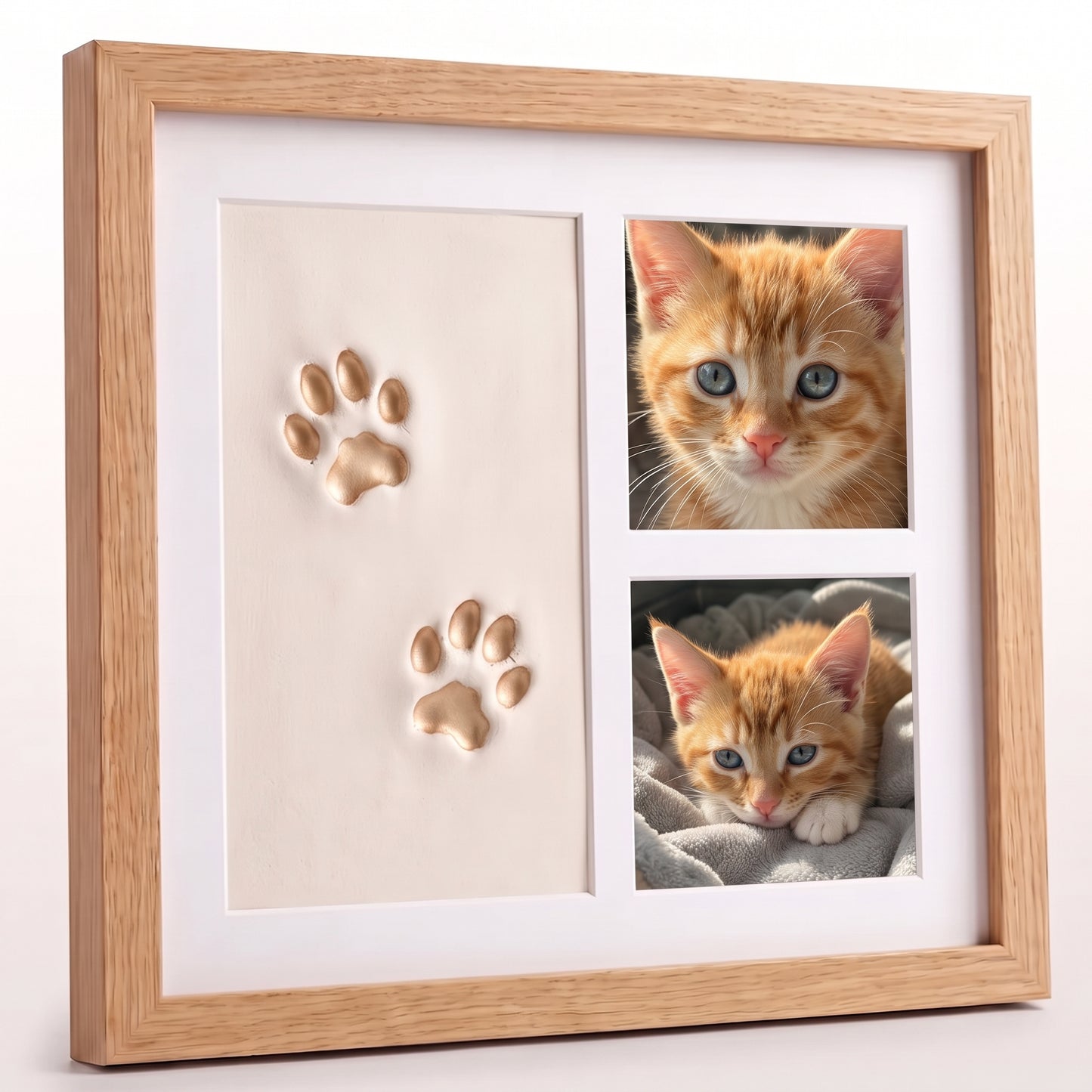 Pawmory — Kit Huella de Gato en Arcilla