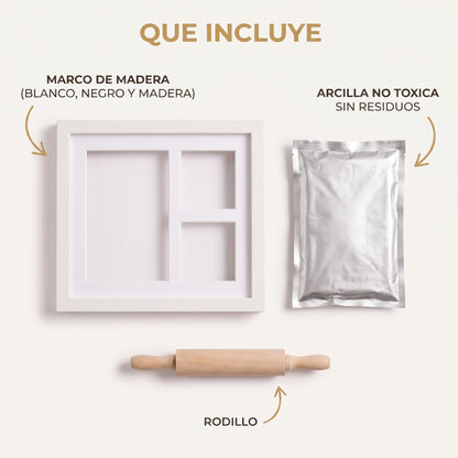 Pawmory — Kit Huella de Gato en Arcilla