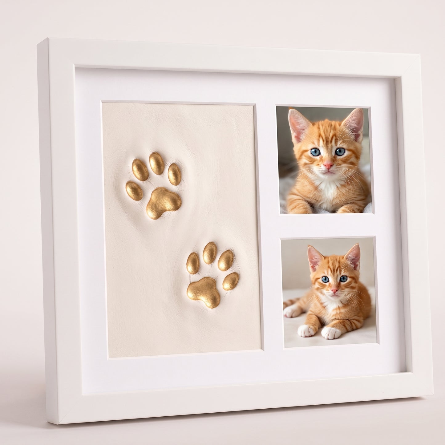 Pawmory — Kit Huella de Gato en Arcilla