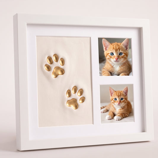 Pawmory — Kit Huella de Gato en Arcilla